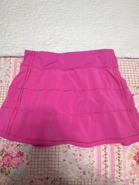 lululemon sonic pink skirt
